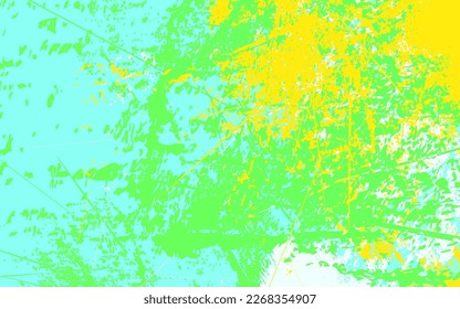 Abstract grunge texture green color background vector