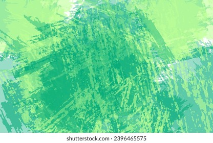 Abstract grunge texture green color background vector