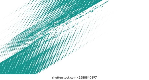 abstract grunge texture and halftone banner design. vector ilustration