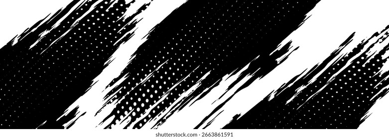 Textura abstracta grunge y diseño de Anuncio semitono. Puntos pop art comics sport