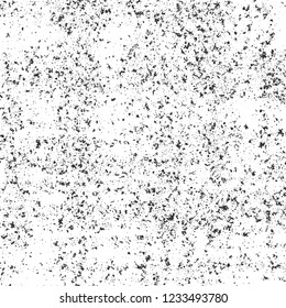 Abstract grunge texture. Monochromatic grainy illustration for imitation of various textured surfaces like stone, metal, concrete, etc., or any others grunge irregular structures