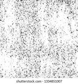 Abstract grunge texture. Monochromatic grainy illustration for imitation of various textured surfaces like stone, metal, concrete, etc., or any others grunge irregular structures