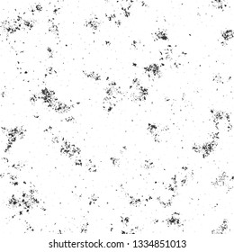 Abstract grunge texture. Monochromatic grainy illustration for imitation of various textured surfaces like stone, metal, concrete, etc., or any others grunge irregular structures