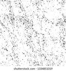 Abstract grunge texture. Monochromatic grainy illustration for imitation of various textured surfaces like stone, metal, concrete, etc., or any others grunge irregular structures