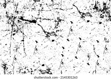 Abstract grunge texture is monochrome. Dirty black and white background