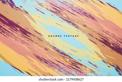 Abstract grunge texture multicolor background vector