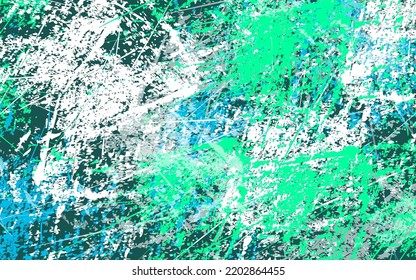 Abstract grunge texture multicolor background vector