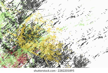 Abstract grunge texture multicolor background vector