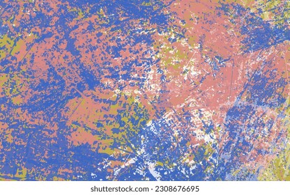 Grunge abstracto textura multicolor vector de fondo
