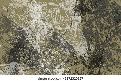 Abstrakte farbige Grunge-Textur, mehrfarbiger Farbpinselhintergrund, Vektorgrafik