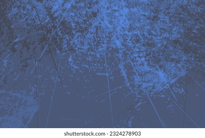 Abstract grunge texture navy blue color background vector