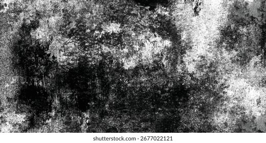 Abstractas textura grunge de la vieja pared sucia agrietada en blanco y negro