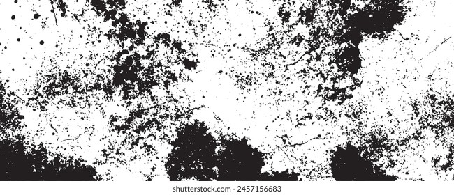 Textura Abstractas del grunge sobre fondo blanco, superposición de la suciedad o efecto de la pantalla uso para el estilo vintage de la Imagen, Vector