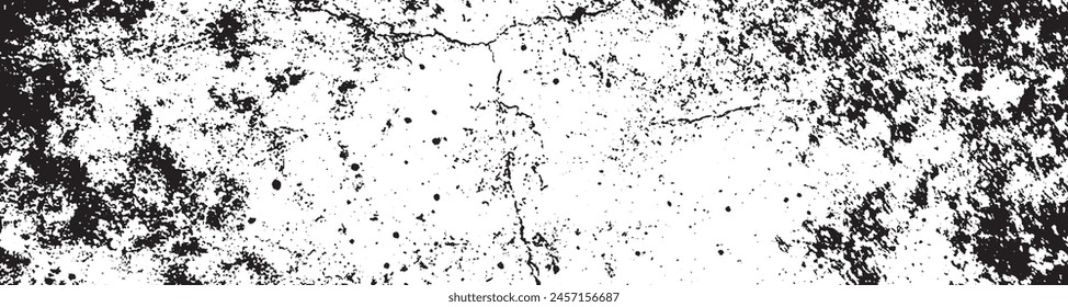 Abstract grunge texture on white background, Dirt overlay or screen effect use for vintage image style, vector