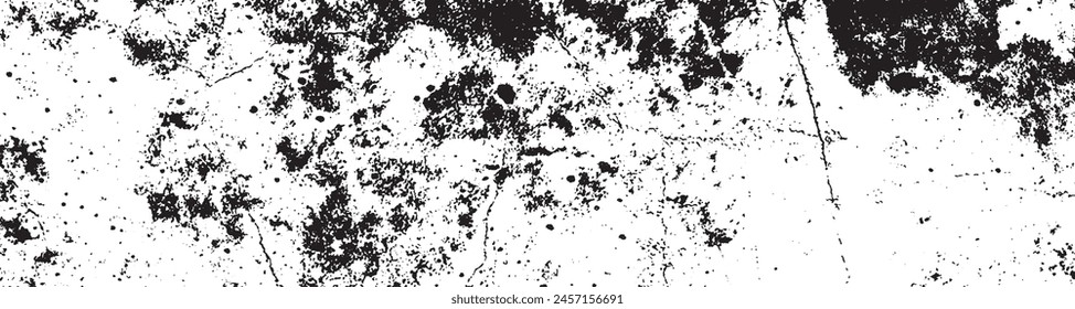 Abstract grunge texture on white background, Dirt overlay or screen effect use for vintage image style, vector
