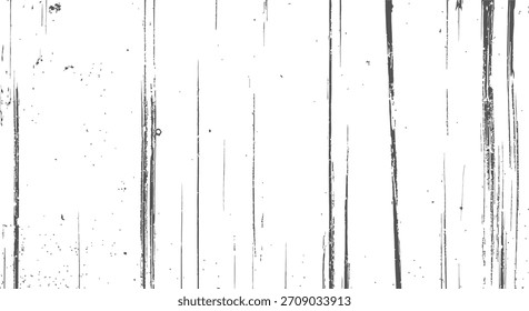 Abstractas superposición de textura grunge con líneas de Vertical afligidas y ruido disperso sobre fondo transparente