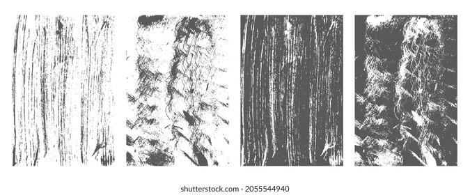 abstract grunge texture overy background set