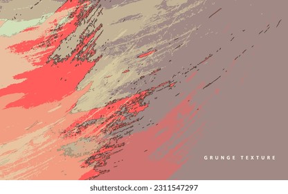 Grunge abstracto del vector de fondo de pintura