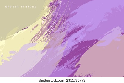 Resumen de la textura gruesa del pincel de fondo vector