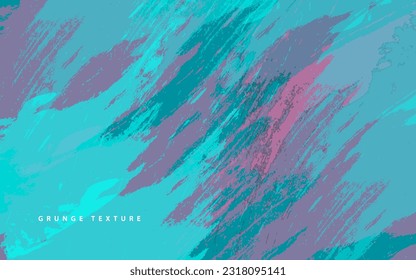 Abstract grunge texture paintbrush background vector