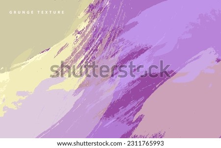 Abstract grunge texture paintbrush background vector