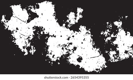 Abstract Grunge Texture with Peeling Paint and Eroded Surface Effects