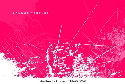 Abstract grunge texture pink colors background vector