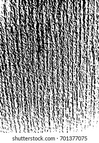 Abstract grunge texture of plaster on the wall Black and white vector illustration 