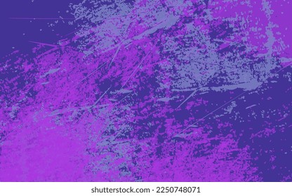 Abstract grunge texture purple color background vector