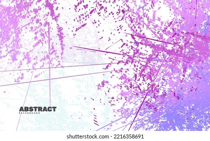 Abstract grunge texture purple splash paint background