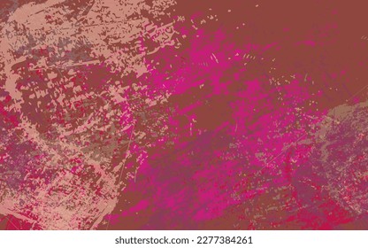 Abstract grunge texture red color background vector