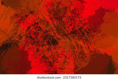 Abstract grunge texture red color background vector
