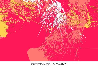 Abstract grunge texture red and white color background vector