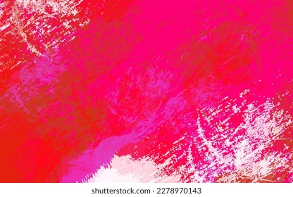 Abstract grunge texture red and white background vector