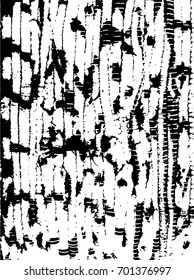 Abstrakte Grunge Textur des Teppichs. Schwarz-Weiß-Vektorgrafik