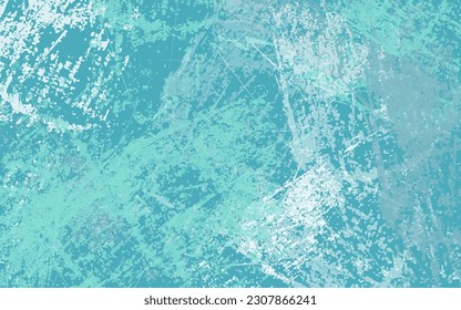 Grunge abstracto textura salpicar el vector de fondo azul