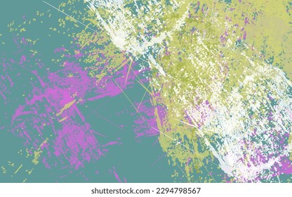 Resumen de textura gruesa salpicadura de fondo vector de pintura