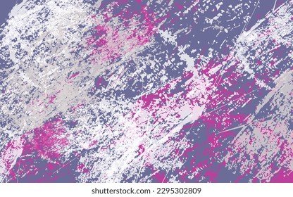 Abstract grunge texture splash paint background vector