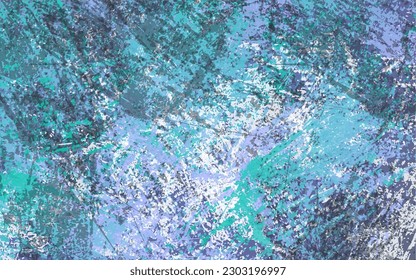 Abstract grunge texture splash paint blue color background vector