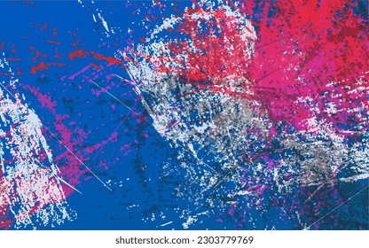 Resumen de textura gruesa salpicadura de fondo vector de pintura