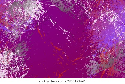 Abstract grunge texture splash paint background vector