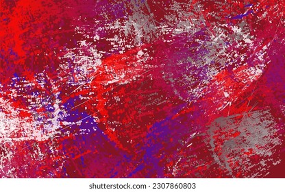 Abstract grunge texture splash paint background vector