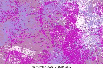 Abstract grunge texture splash paint purple color background