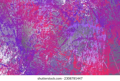 Abstract grunge texture splash paint background vector