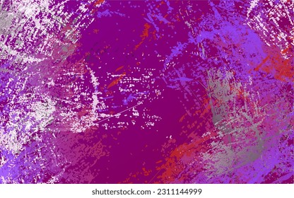Abstract grunge texture splash paint background vector
