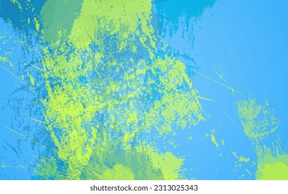 Abstract grunge texture splash paint background vector