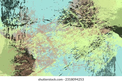 Resumen de textura gruesa salpicadura de fondo vector de pintura