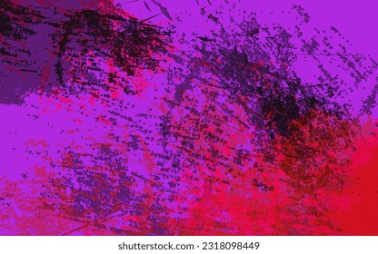Abstract grunge texture splash paint background vector