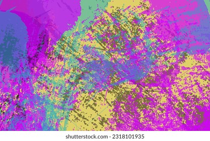 Resumen de textura gruesa salpicadura de fondo vector de pintura