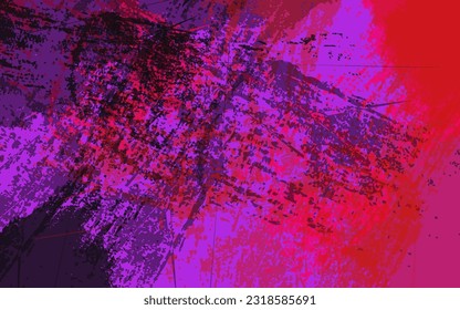 Resumen de textura gruesa salpicadura de fondo vector de pintura